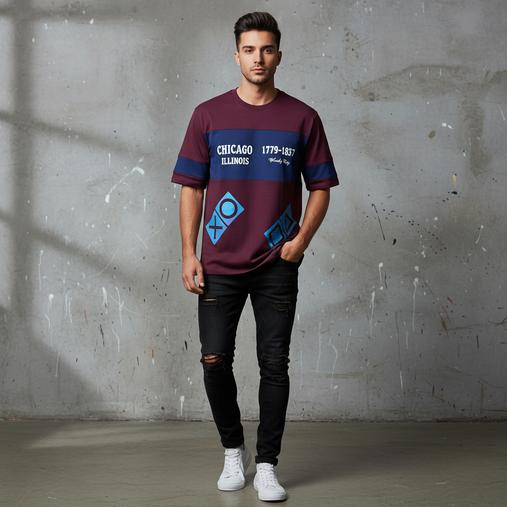 Outseason Drop Tee - Chicago Print