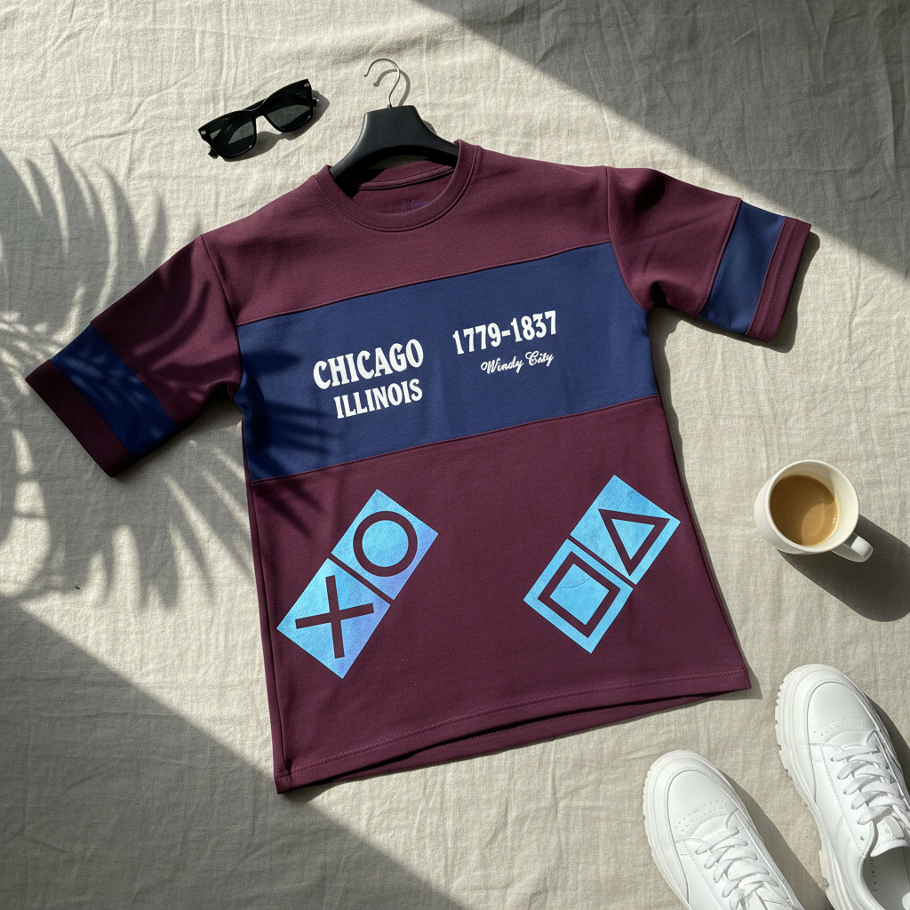 Outseason Drop Tee - Chicago Print